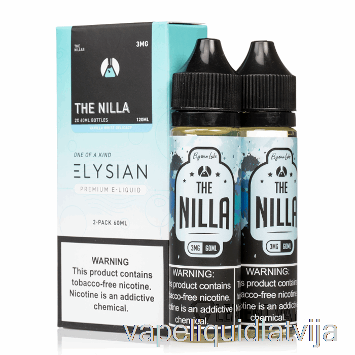 The Nilla - Elysian Labs - 120ml 0mg Vape šķidrums